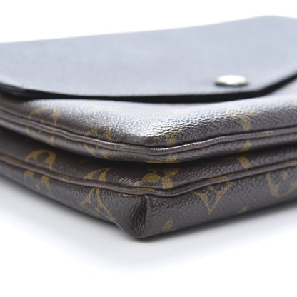 Louis Vuitton Monogram Twice Pochette Black 10 of 14