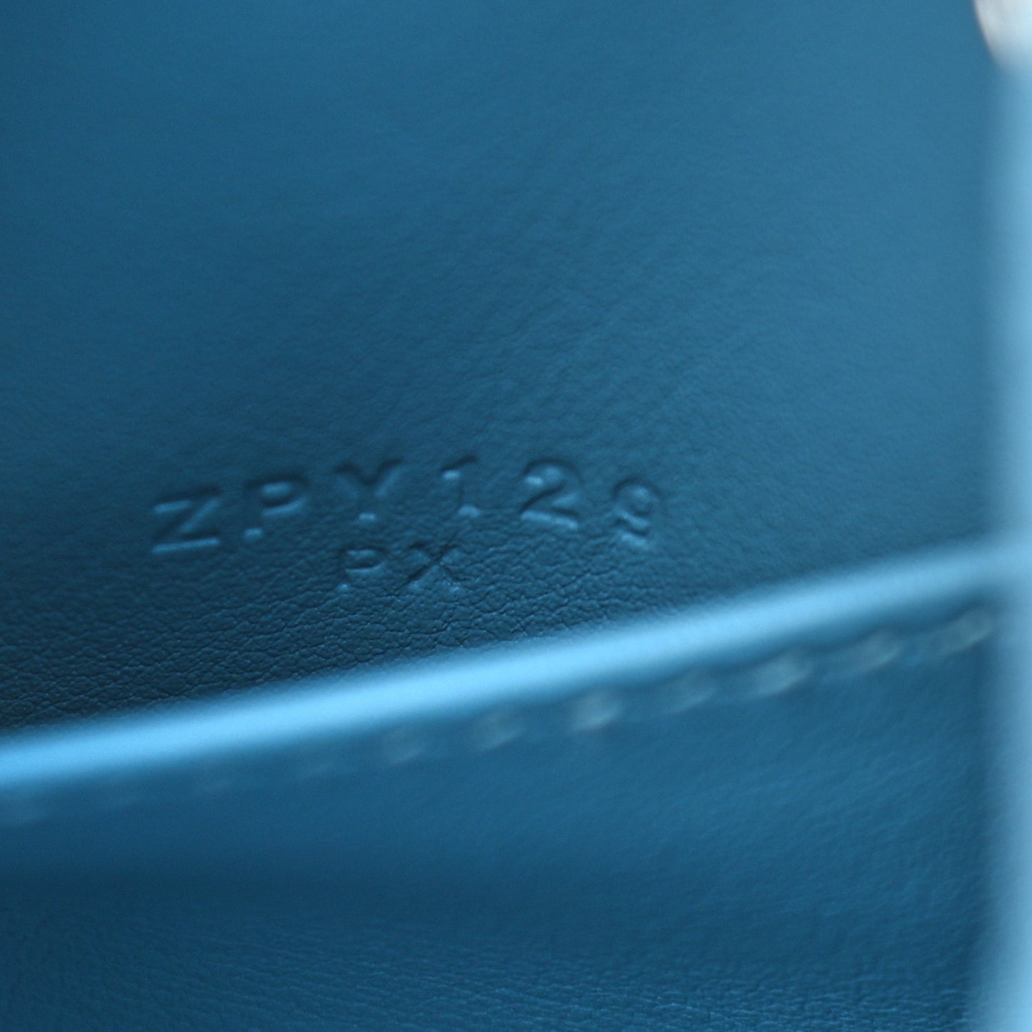 Taurillon Clemence Mini Lindy 20 Bleu Du Nord