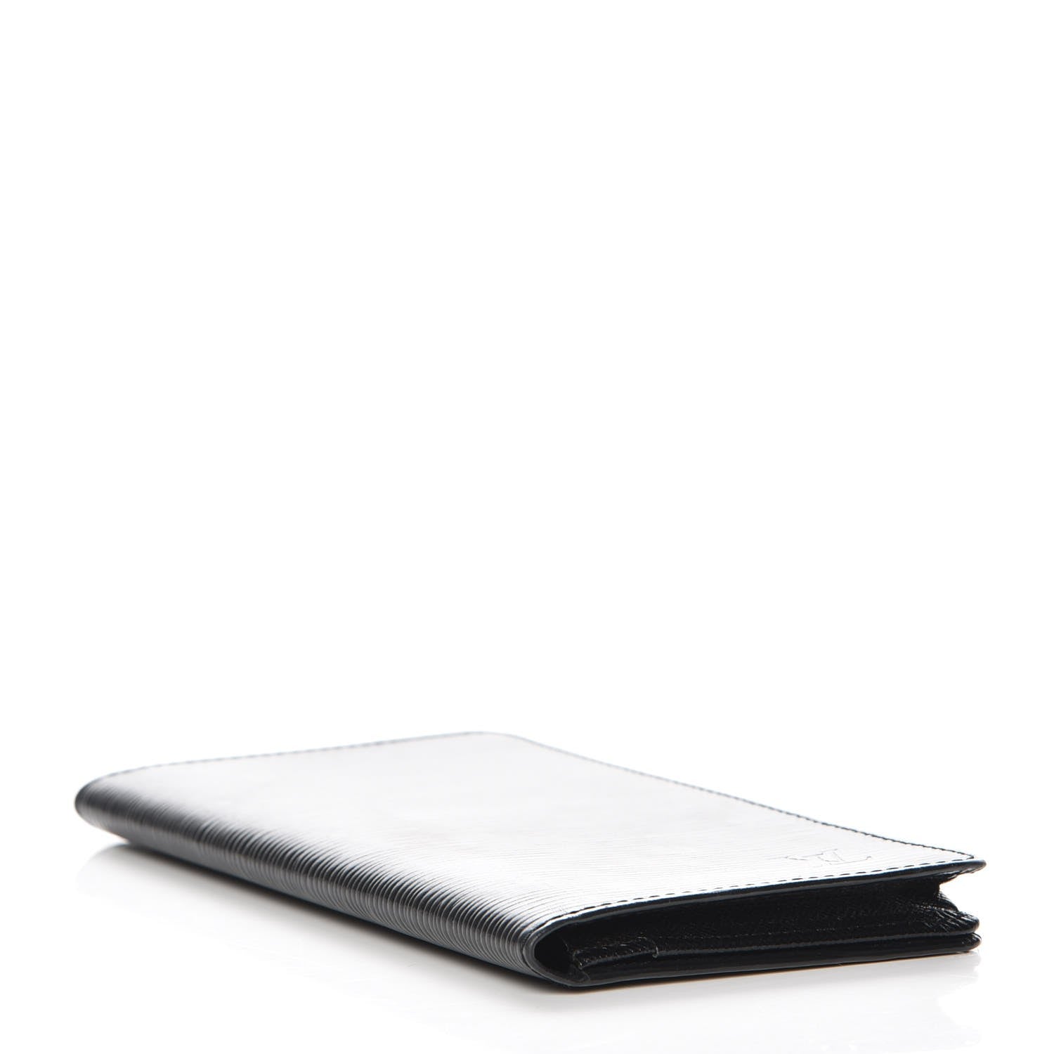 Louis Vuitton Epi Checkbook Organizer Wallet Black 4 of 7