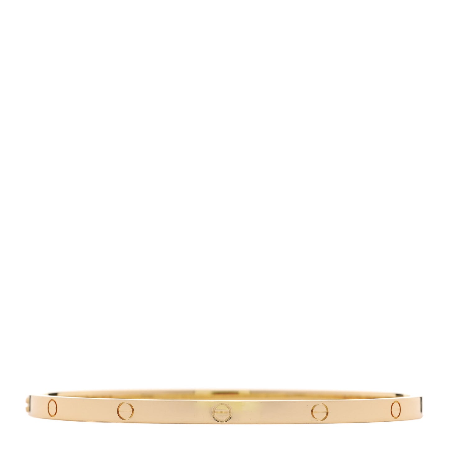 18K Yellow Gold Small LOVE Bracelet 18
