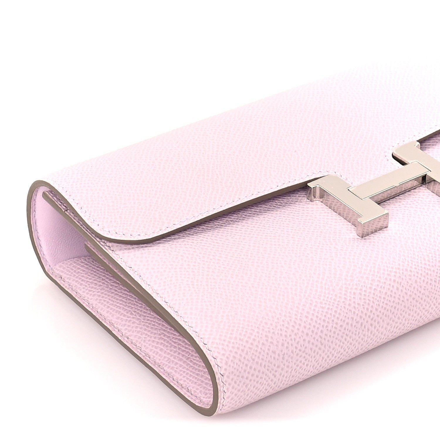 Hermes Epsom Constance Wallet To Go Mauve Pale 7 of 8