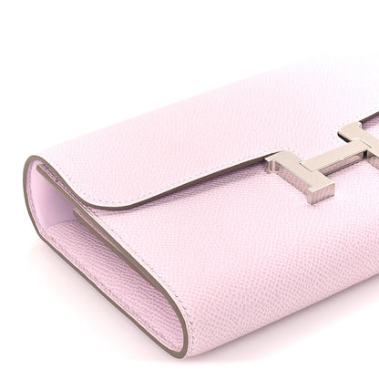 Hermes Epsom Constance Wallet To Go Mauve Pale 7 of 8