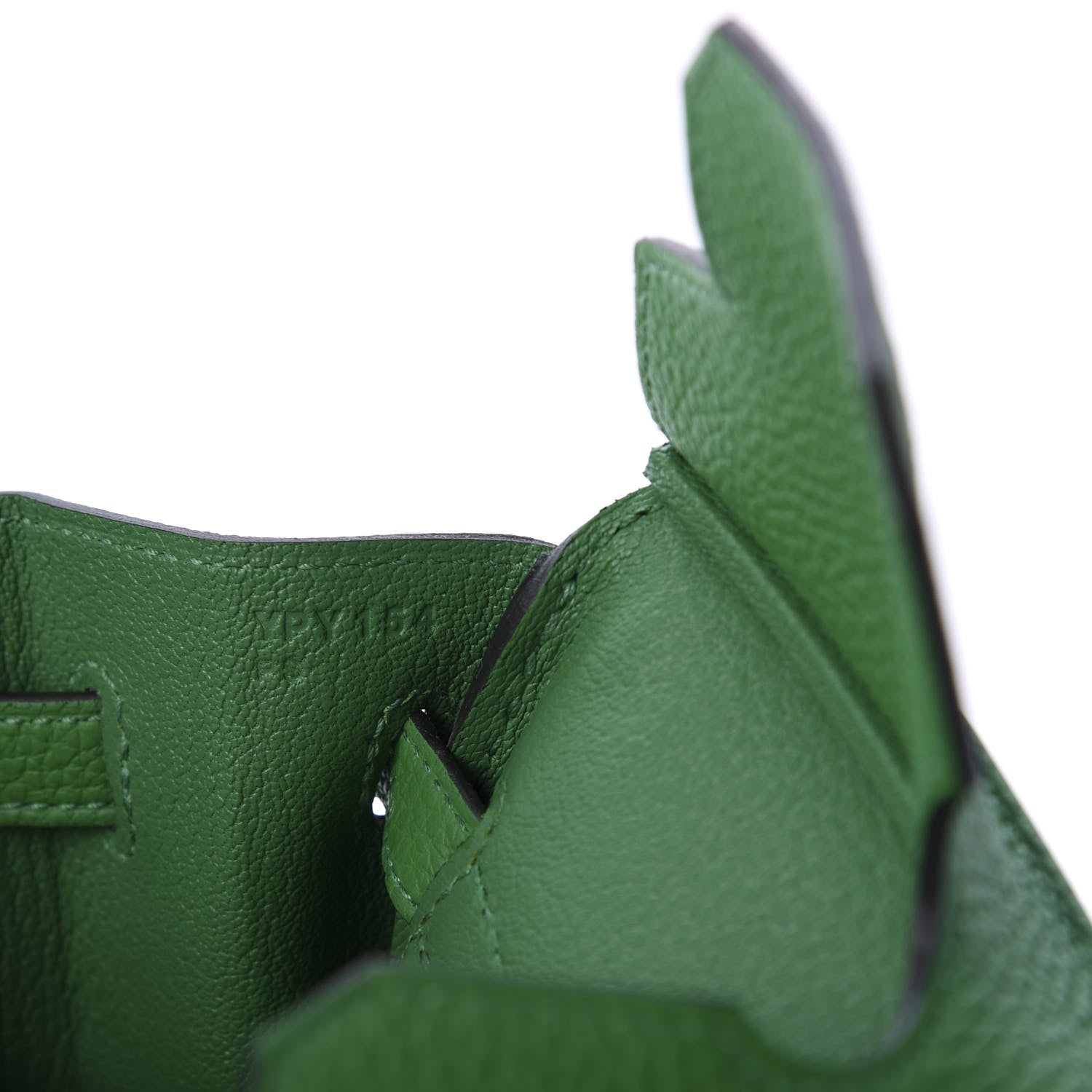 Hermes Togo Birkin 25 Bambou 9 of 11