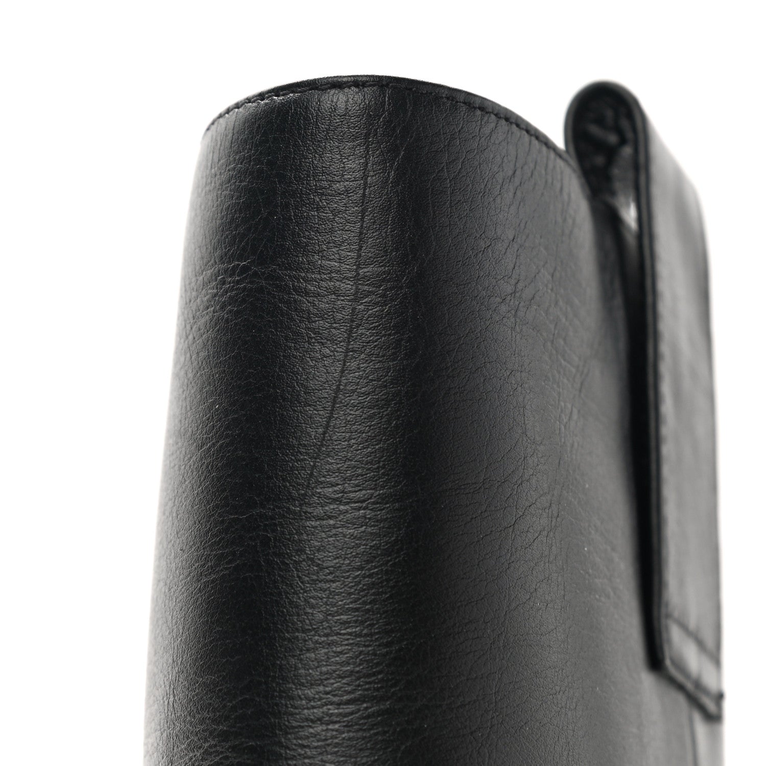 Chanel Calfskin CC Ankle Boots 35 Black 9 of 10