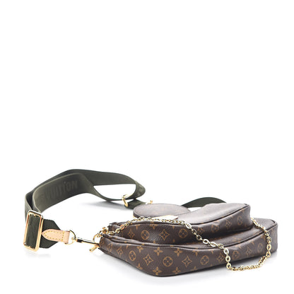 Louis Vuitton Monogram Multi Pochette Accessories Kaki 4 of 9