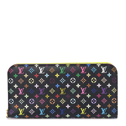 Louis Vuitton Monogram Multicolor Insolite Wallet Black Pistache 1 of 8