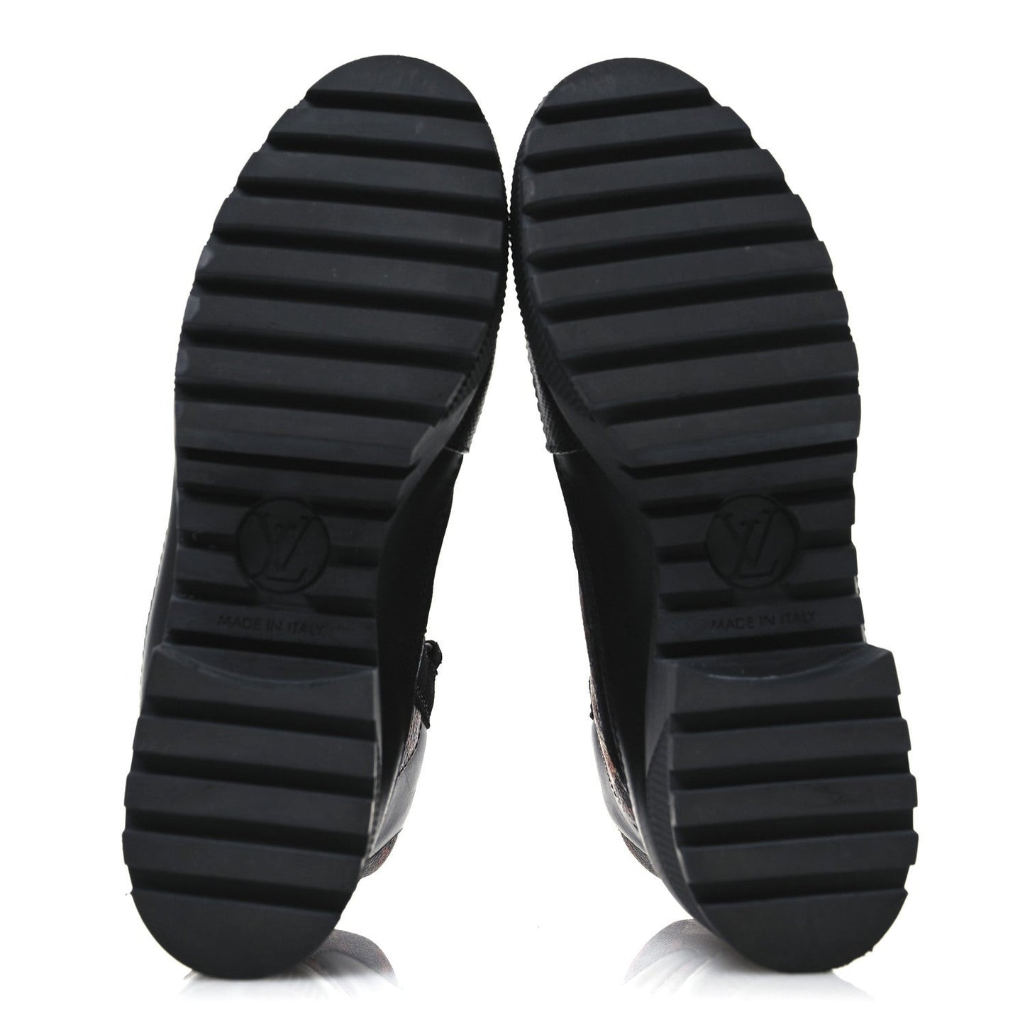 Suede Calfskin Catogram Laureate Platform Desert Boots Black Marron