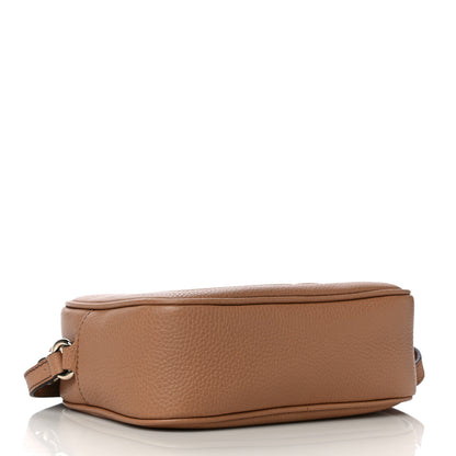 Gucci Pebbled Calfskin Small Soho Disco Bag Camelia 4 of 10