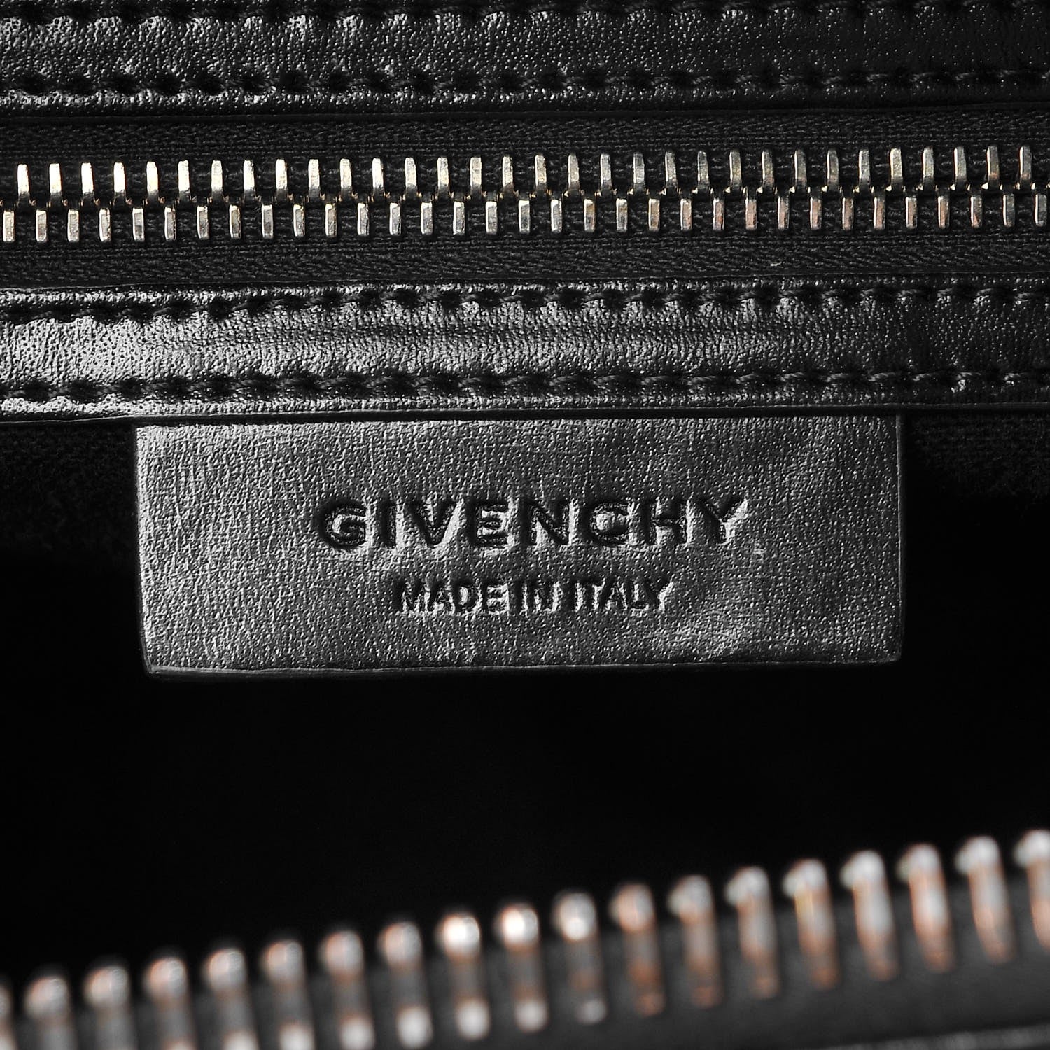 Givenchy Shiny Lord Calfskin Small Antigona Black 7 of 10