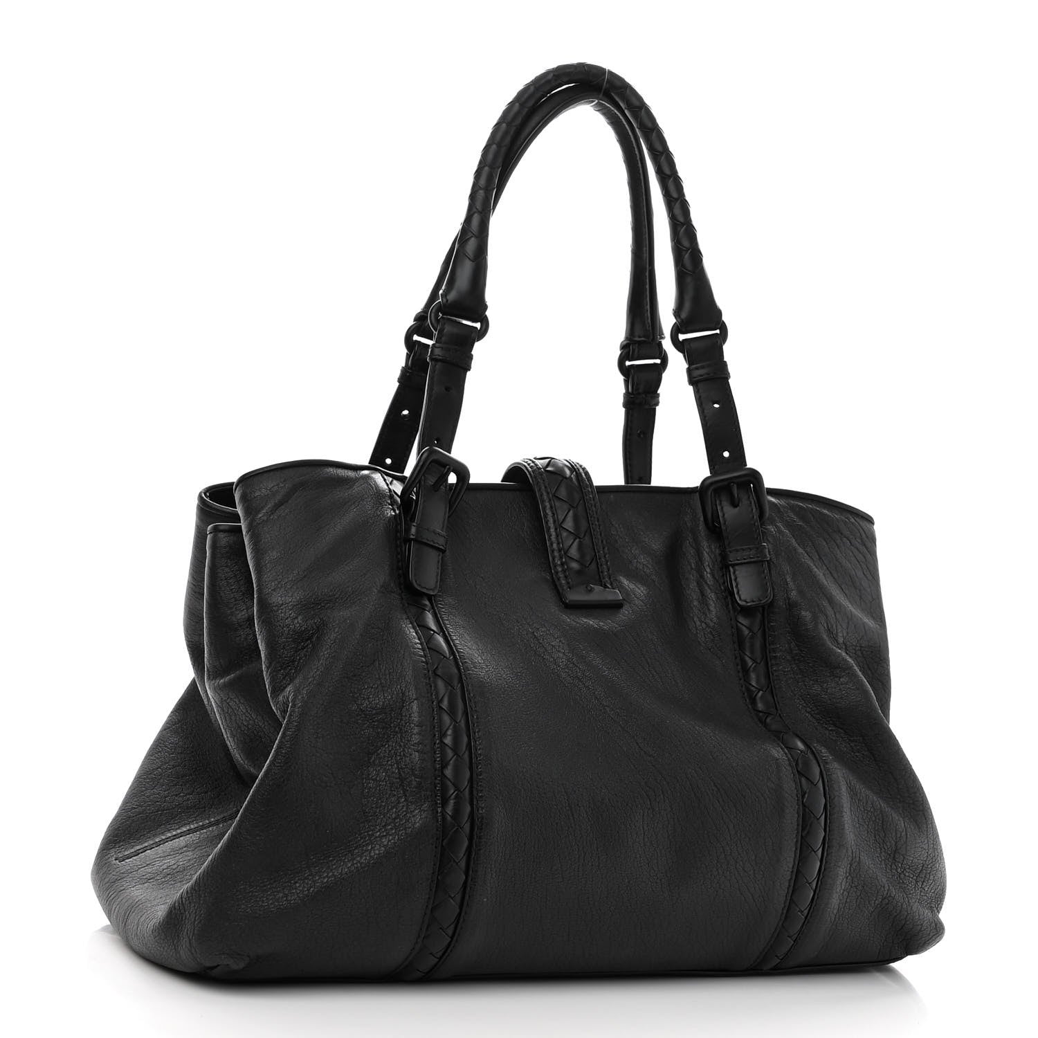 Bottega Veneta Nappa Roma Tote Black 3 of 9