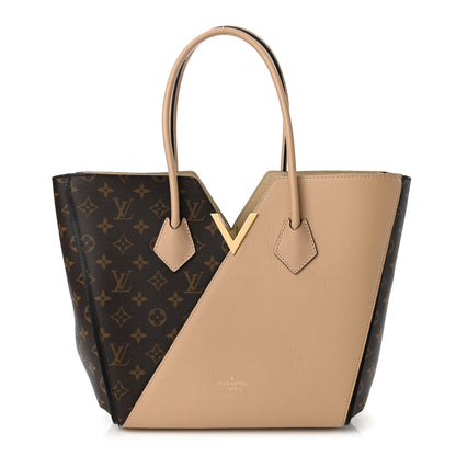 Louis Vuitton Calfskin Monogram Kimono Tote Dune 1 of 9