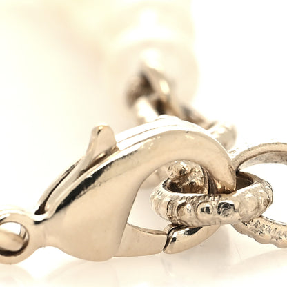 Chanel Pearl Crystal CC Bracelet Gold 4 of 6