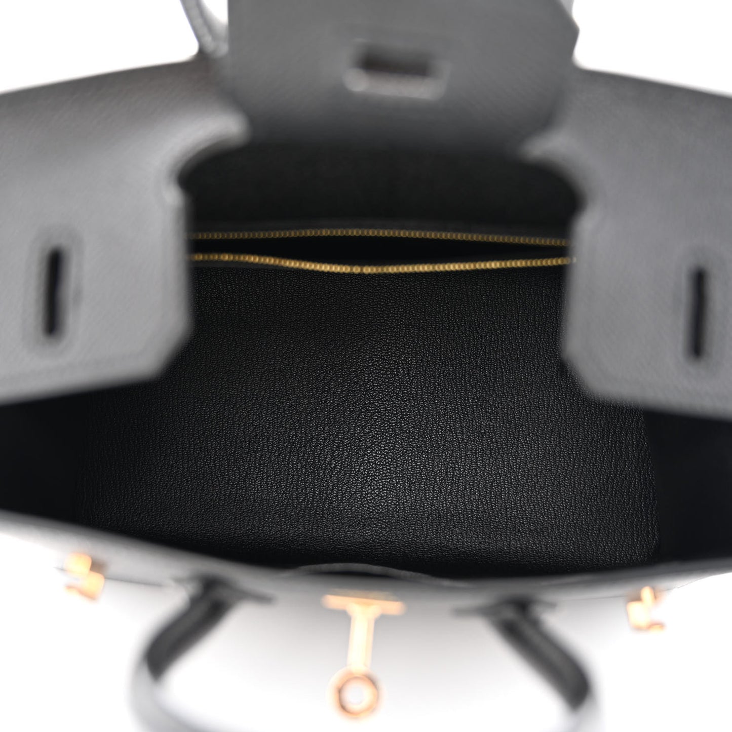 Epsom Birkin Sellier 25 Black