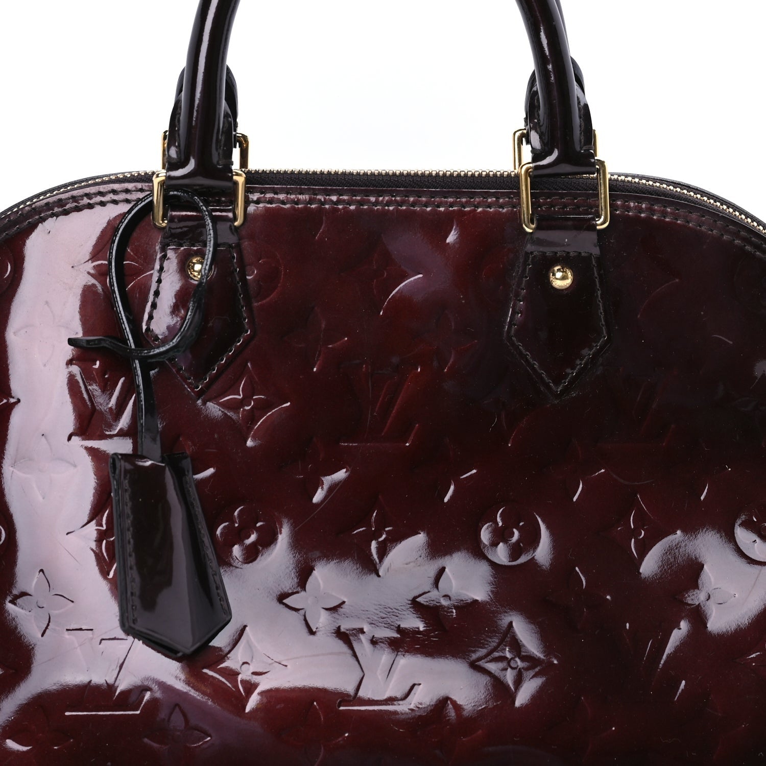 Louis Vuitton Vernis Alma PM Amarante 6 of 7