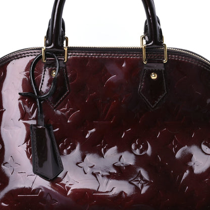 Louis Vuitton Vernis Alma PM Amarante 6 of 7