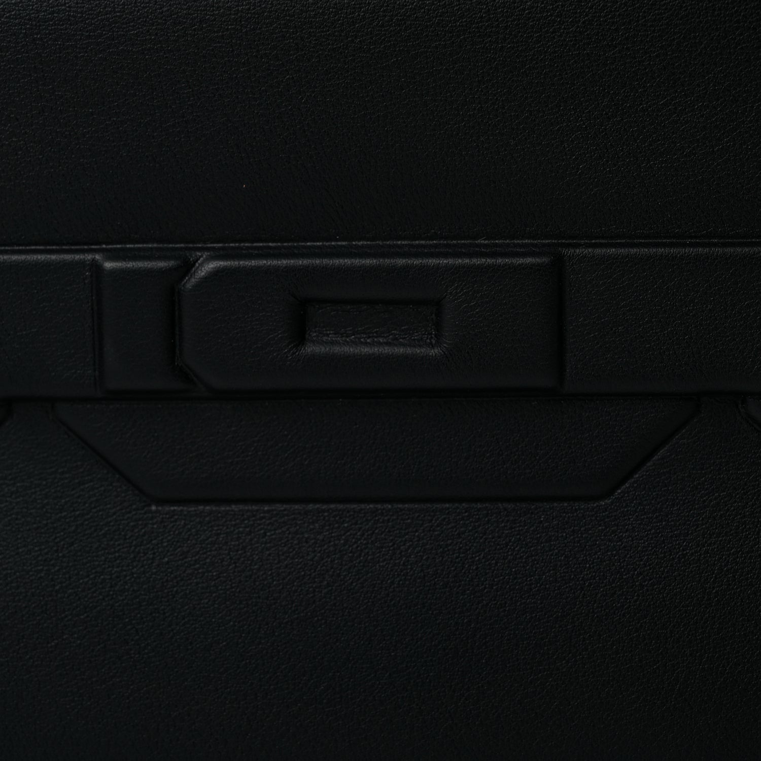Hermes Swift Shadow Clutch 29 Black 7 of 8