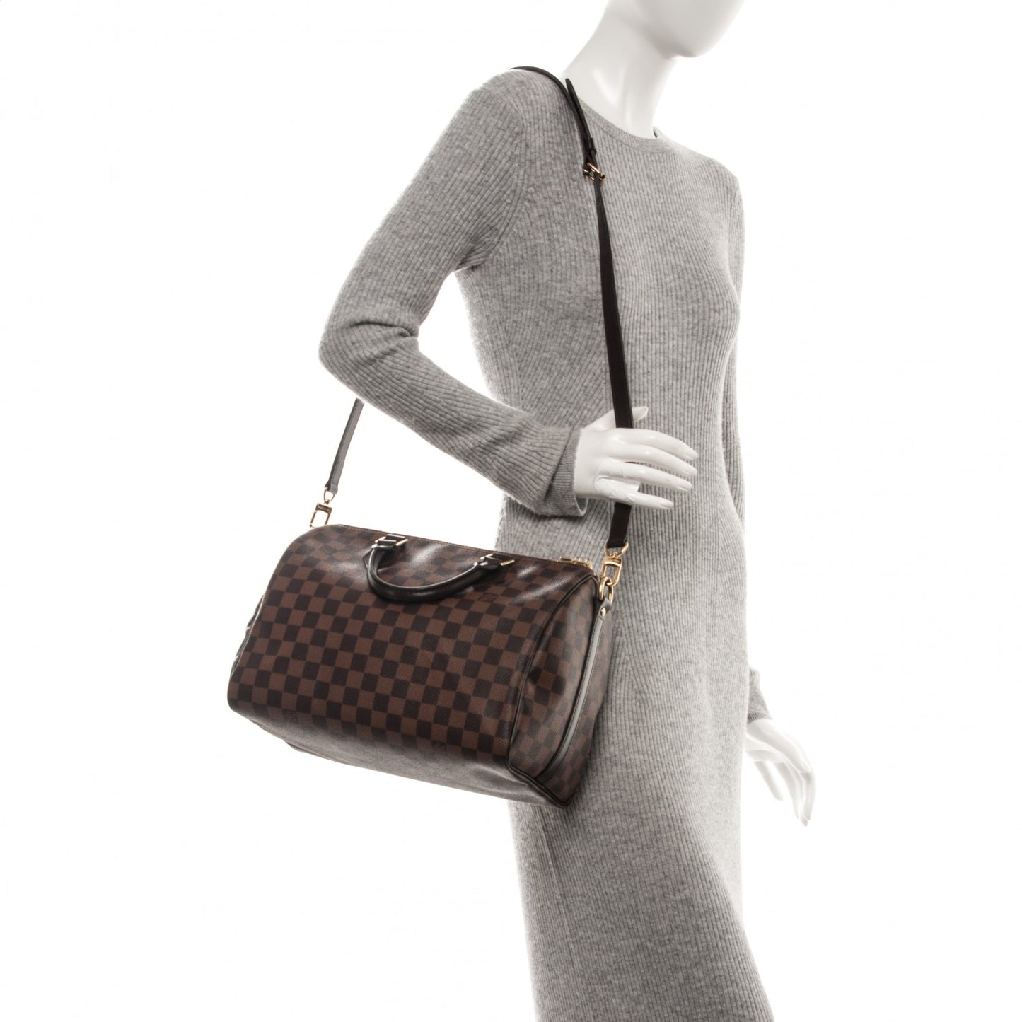 Damier Ebene Speedy Bandouliere 30