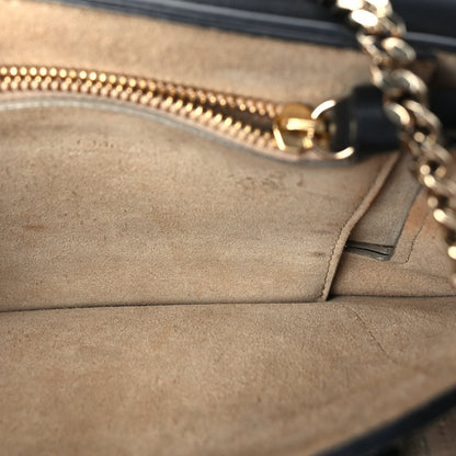 Chloe Suede Calfskin Small Faye Shoulder Bag Black 4 of 8