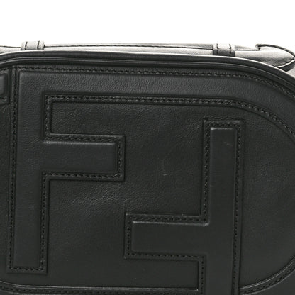 Fendi Vitello Grace Matte Mini O'Lock Camera Case Black 8 of 10