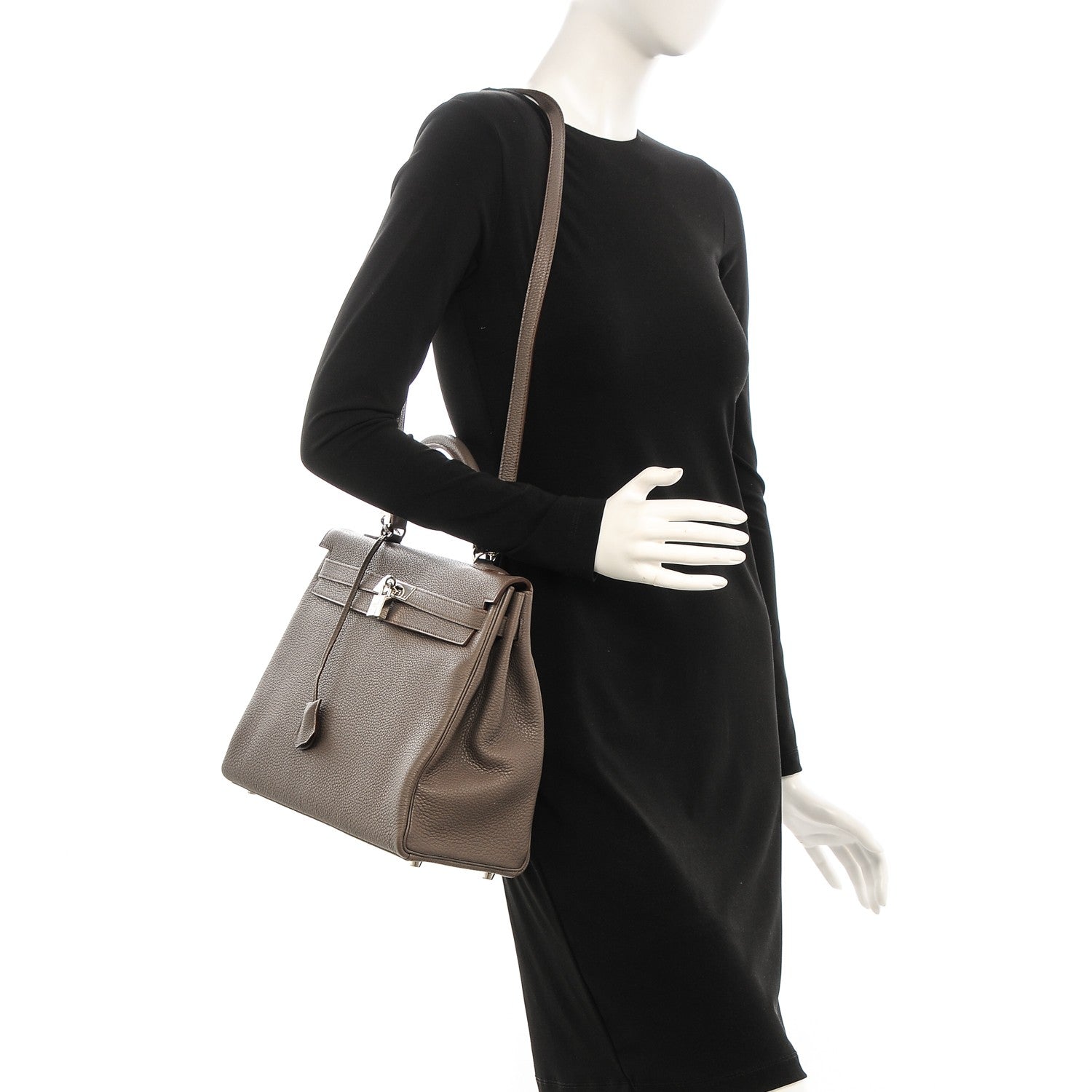 Hermes Togo Kelly Retourne 35 Etain 2 of 25