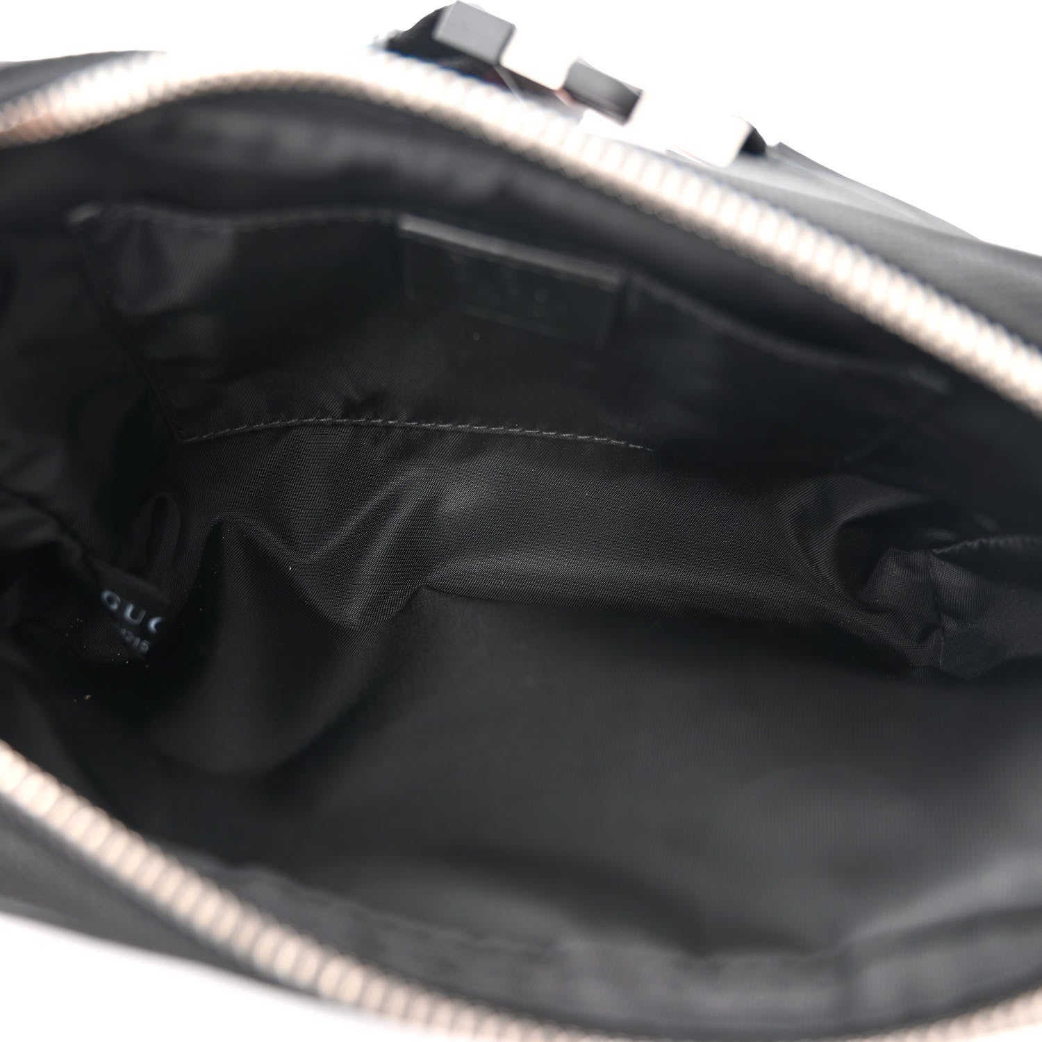 Gucci Canvas Web Slim Belt Bag Black 5 of 10