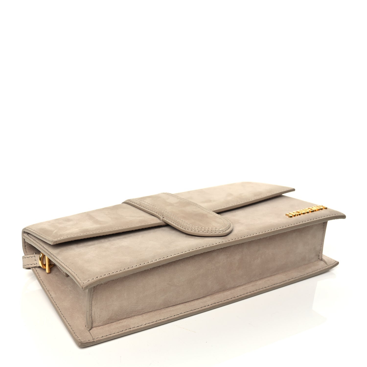 Jacquemus Suede Le Bambino Long Dark Beige 3 of 12