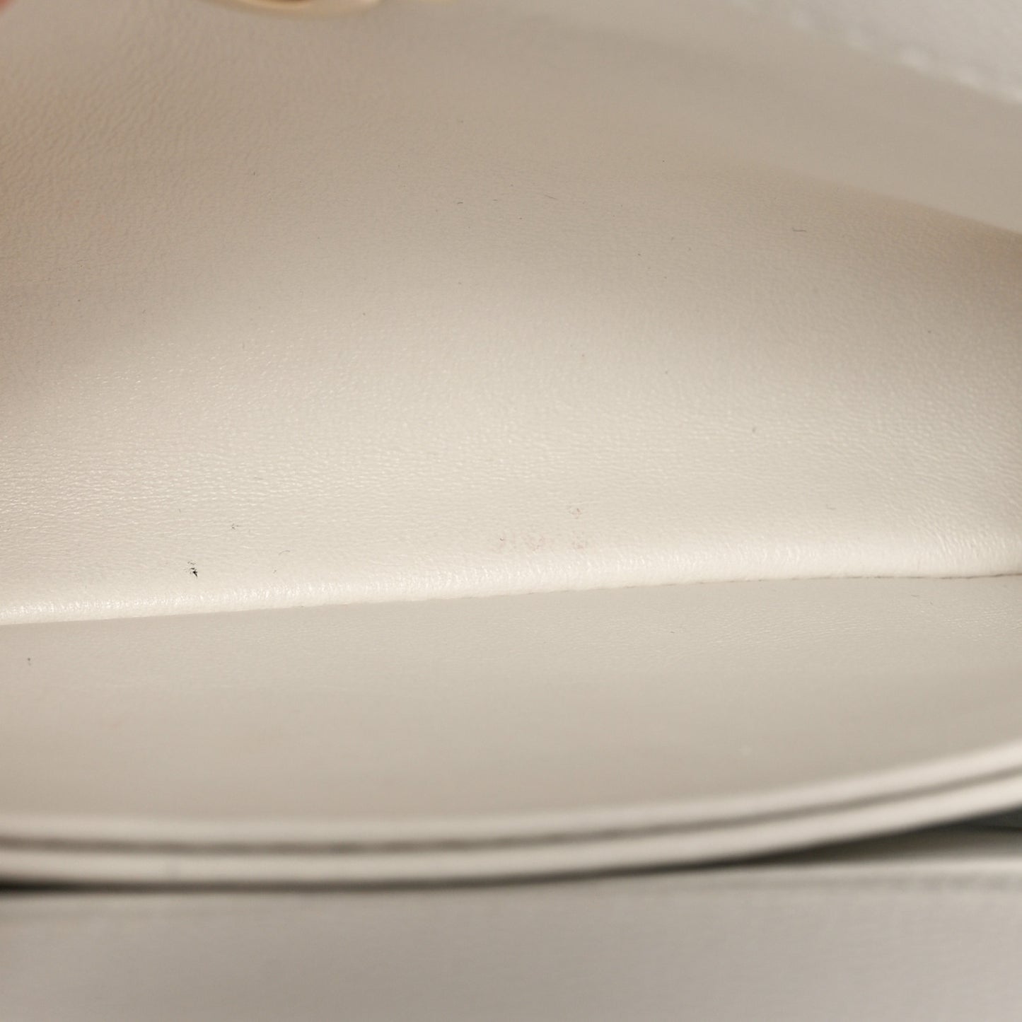 Caviar Quilted Mini Coco Handle Flap White