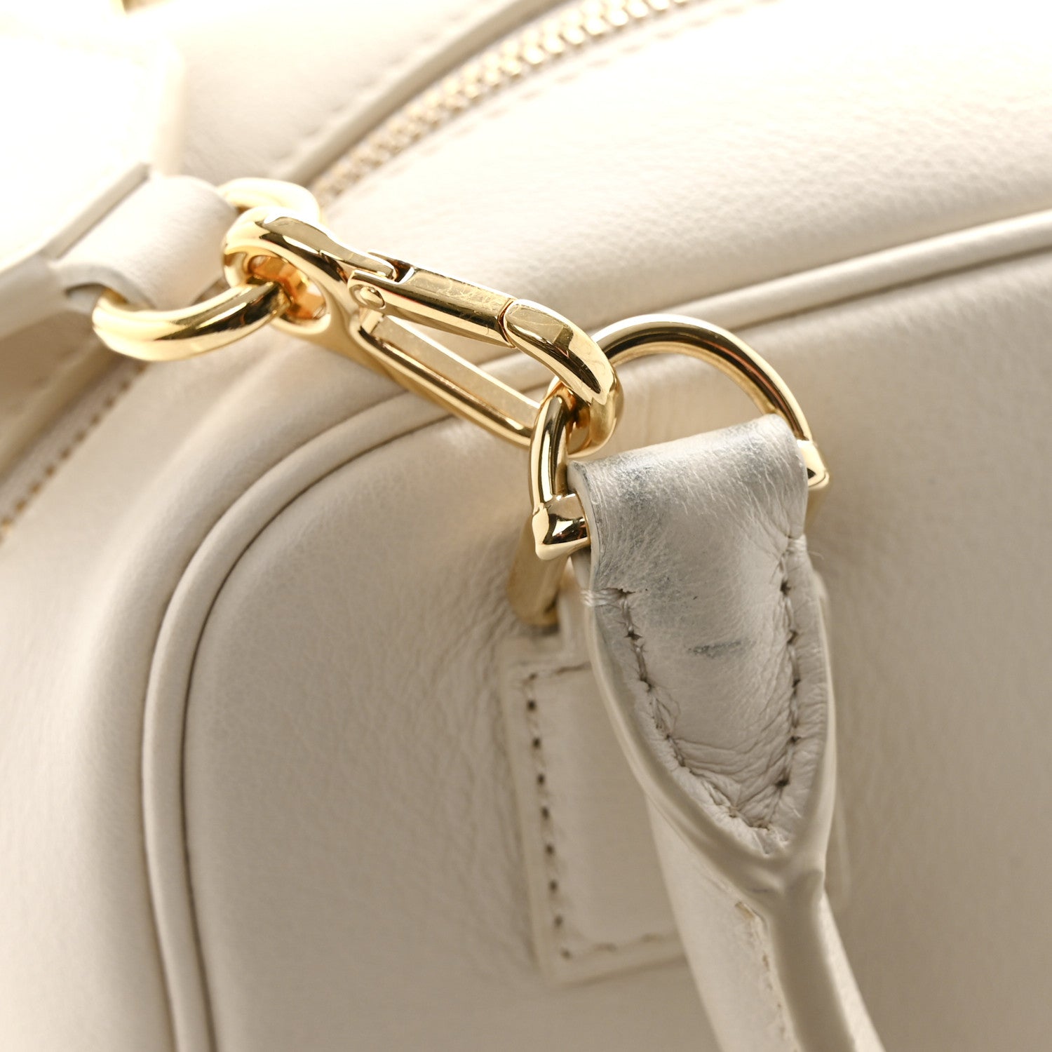 Loewe Nappa Calfskin Amazona 16 Square Bag Angora 11 of 12