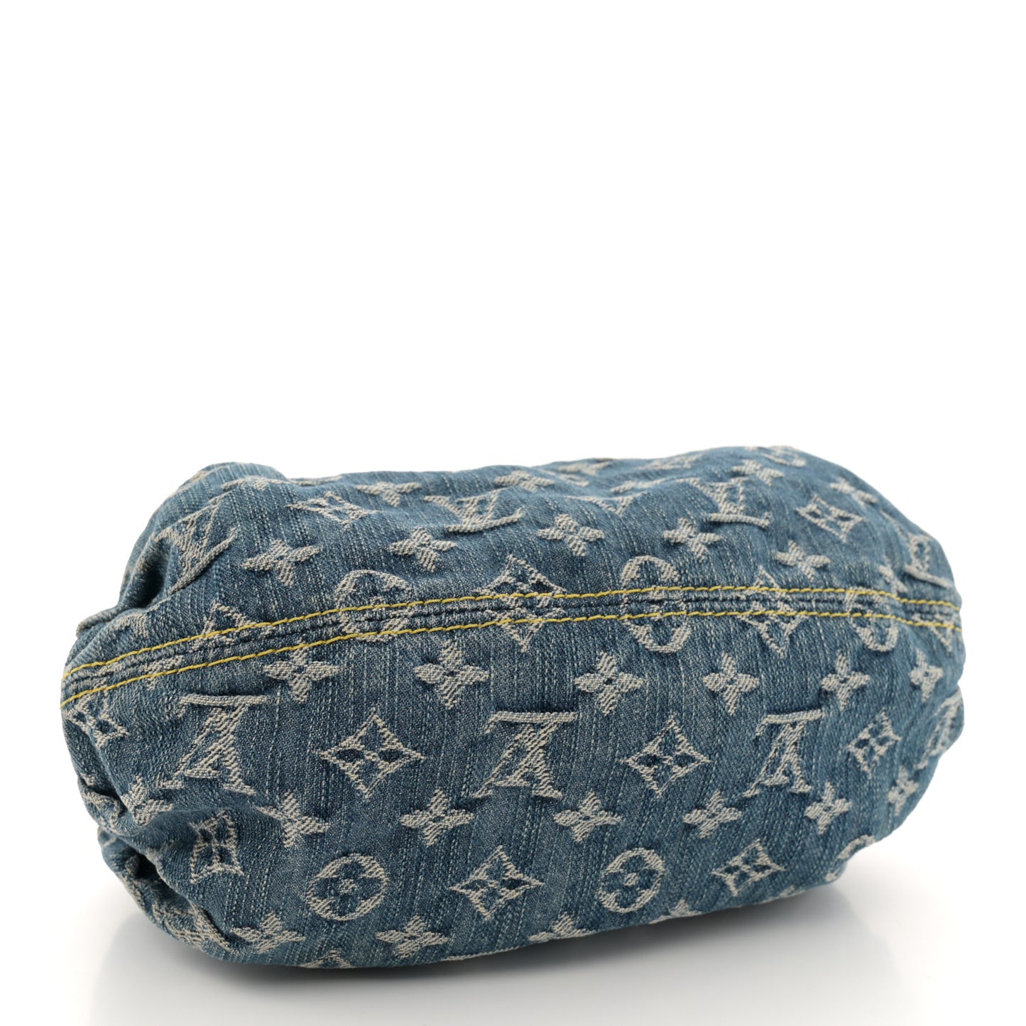 Monogram Denim Pleaty Blue