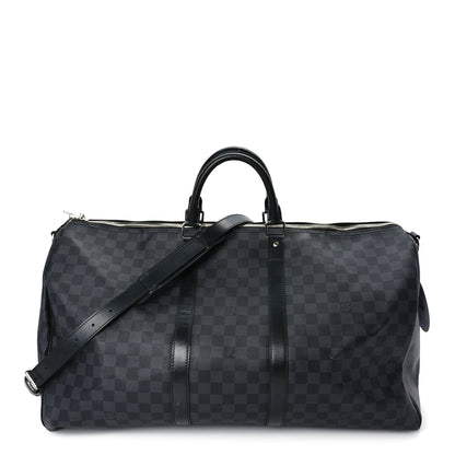 Louis Vuitton Damier Graphite Keepall Bandouliere 55 1 of 10