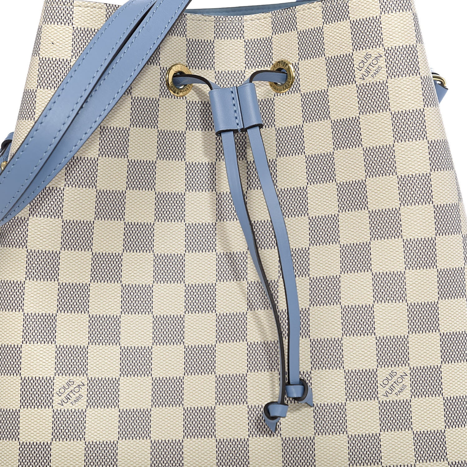 Louis Vuitton Damier Azur Neonoe MM Bleuet 10 of 10