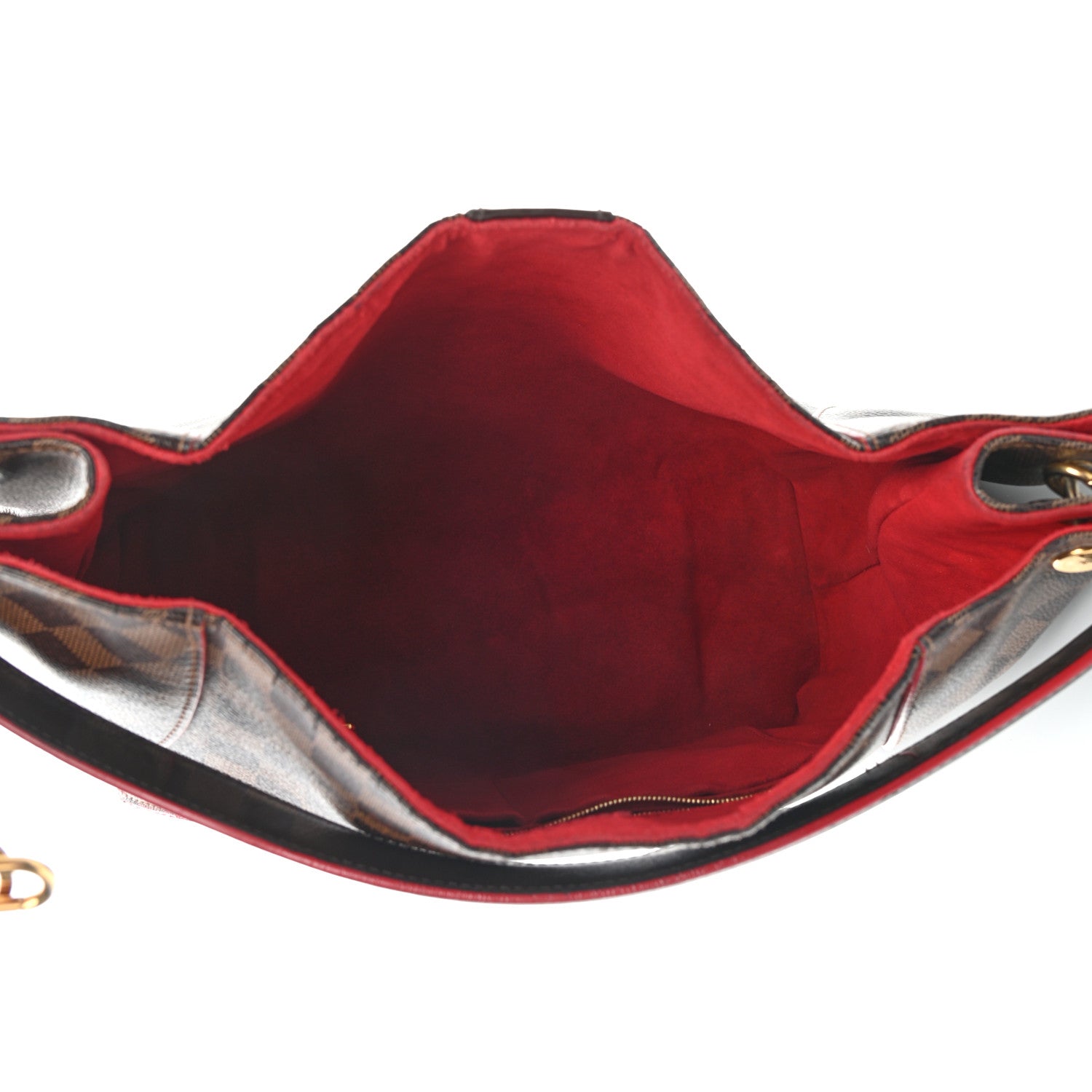 Louis Vuitton Damier Ebene Caissa Hobo Cherry 5 of 14