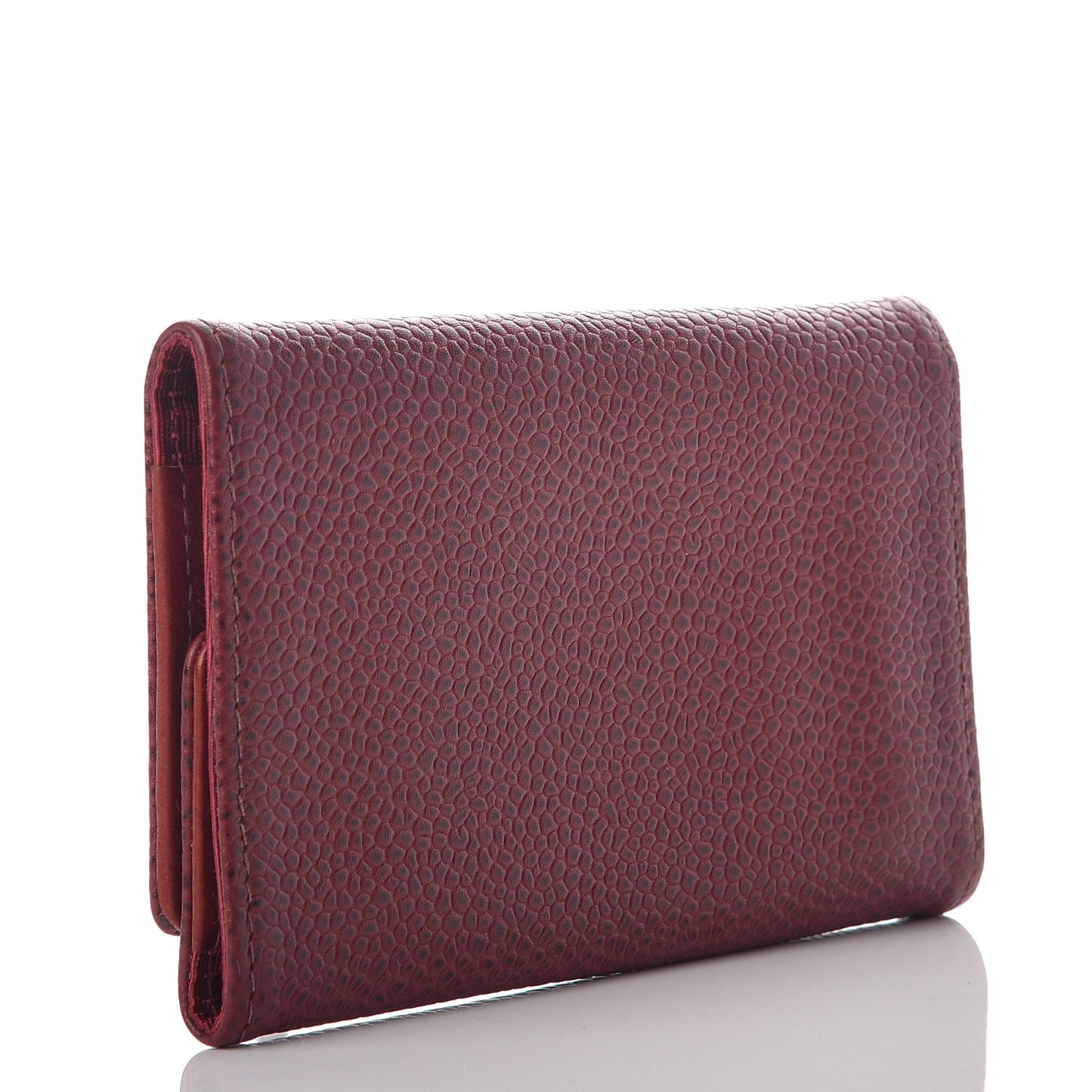 Caviar Timeless CC 6 Key Holder Case Dark Red