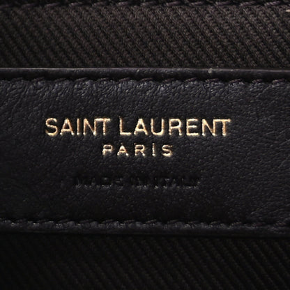 Saint Laurent Canvas Smooth Calfskin Le Monogramme Camera Bag  Chestnut 5 of 8
