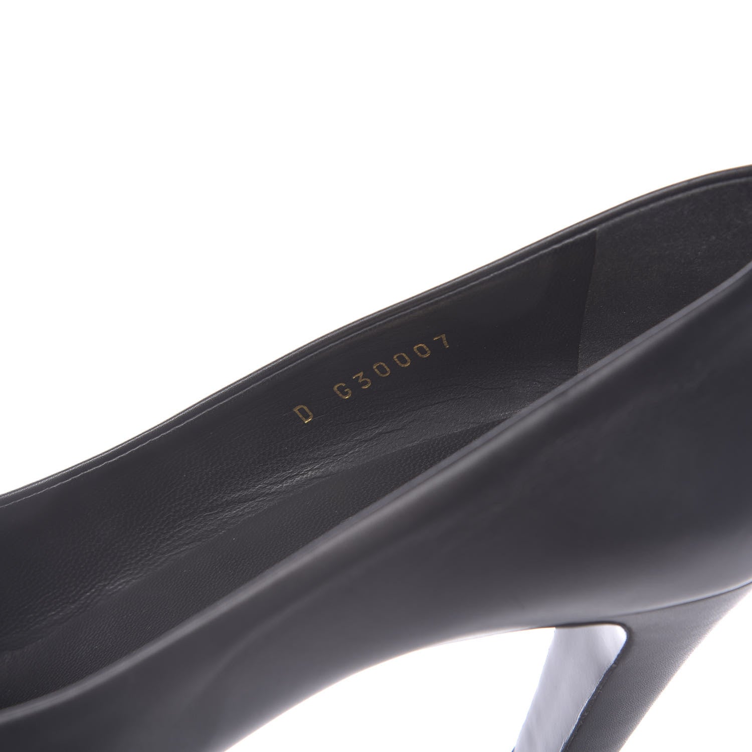 Chanel Lambskin Patent CC Cap Toe Platform Chain Pumps 40 Black 7 of 9