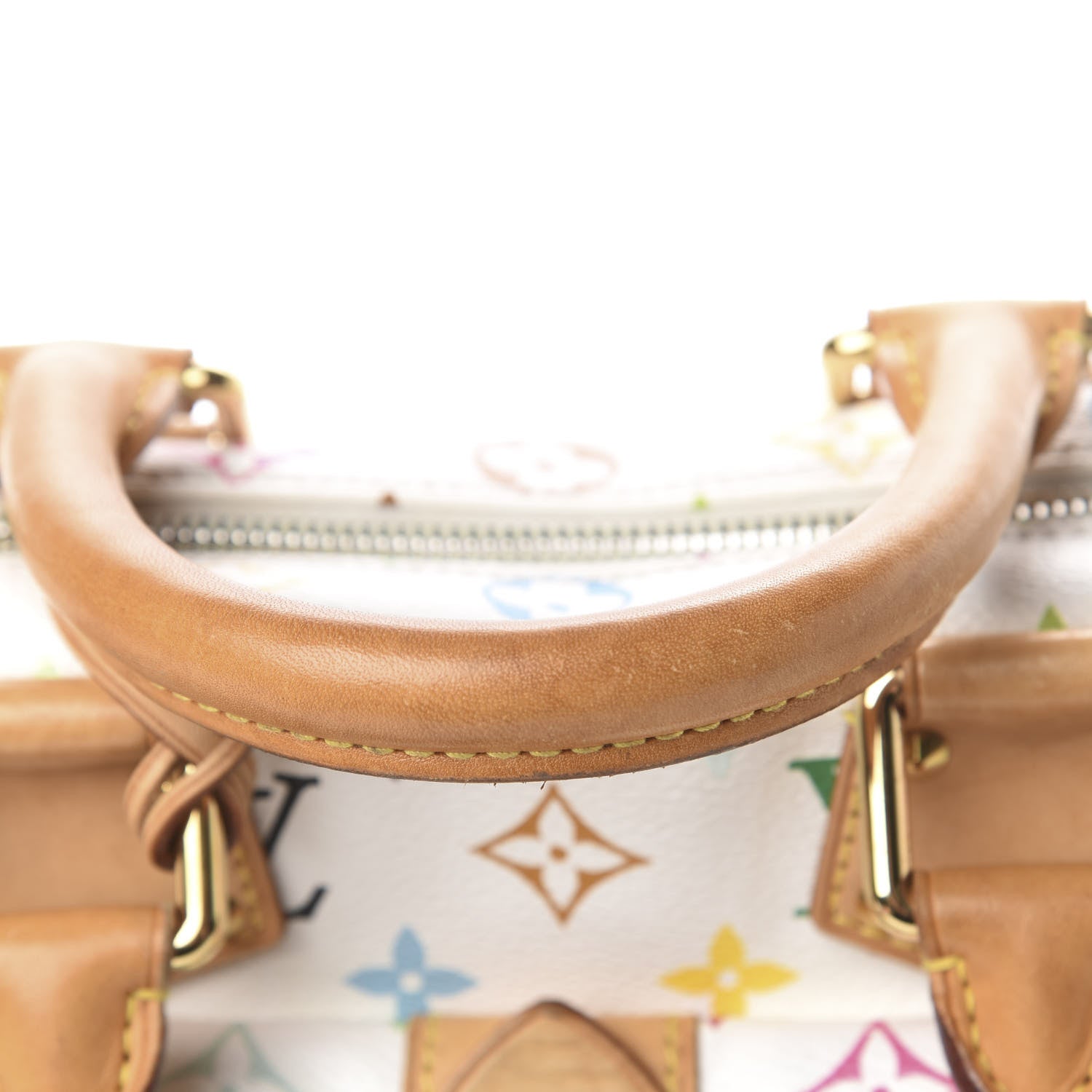 Louis Vuitton Monogram Multicolor Speedy 30 White 7 of 19