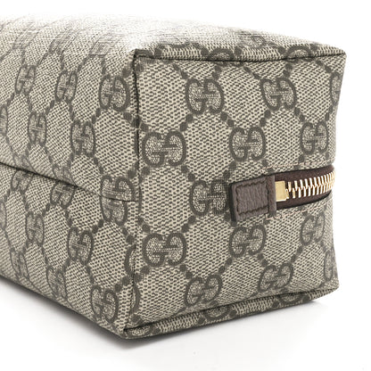 Gucci Soft GG Supreme Monogram Calfskin Medium Ophidia Cosmetic Case Beige Ebony New Acero 10 of 10