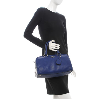 Prada Vitello Daino Bowler Inchiostro 3 of 9