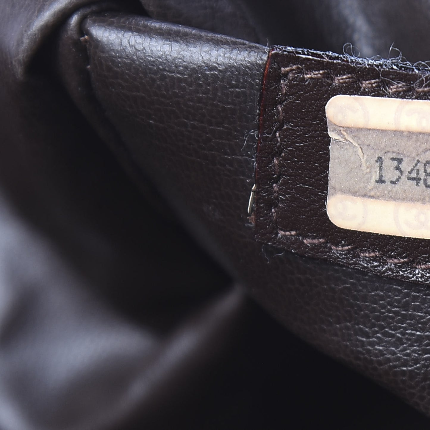 Calfskin Stitched XL Weekender Brown