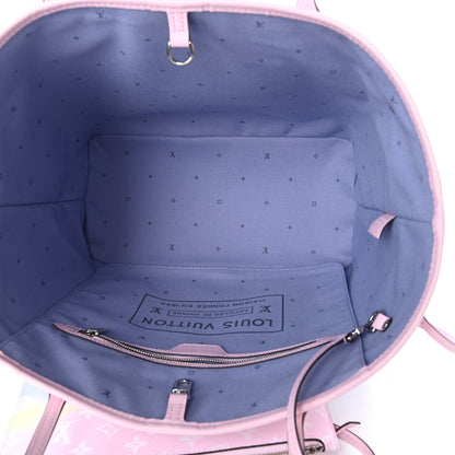 Louis Vuitton Monogram Escale Neverfull MM Pastel 5 of 9