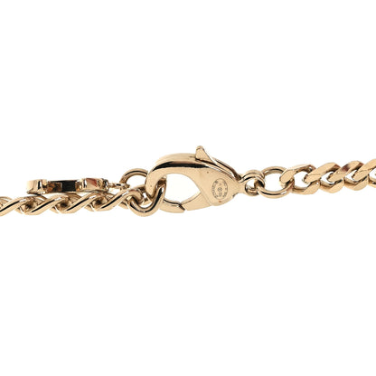 Chanel Crystal Chain CC Necklace Gold Silver 4 of 5