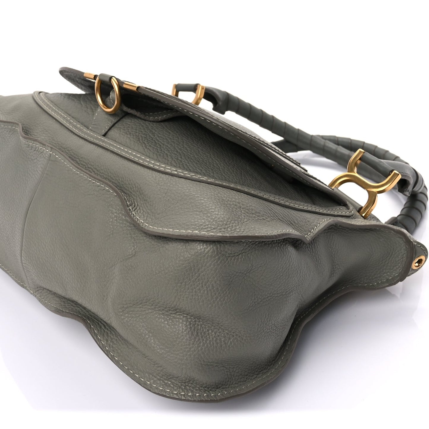 Calfskin Medium Marcie Satchel  Toscana Cypress