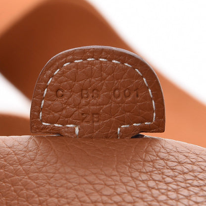 Hermes Taurillon Clemence Evelyne III PM Gold 7 of 8