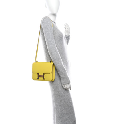 Hermes Epsom Constance 1-24 Lime 2 of 12