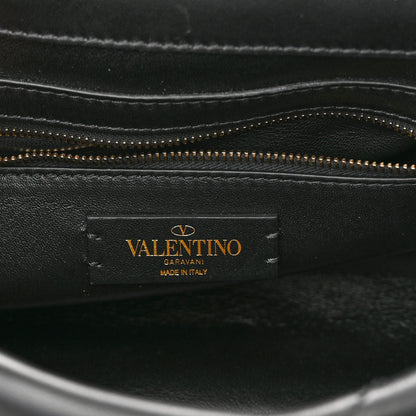 Valentino Garavani Nappa Large Roman Stud Shoulder Bag Black 6 of 9