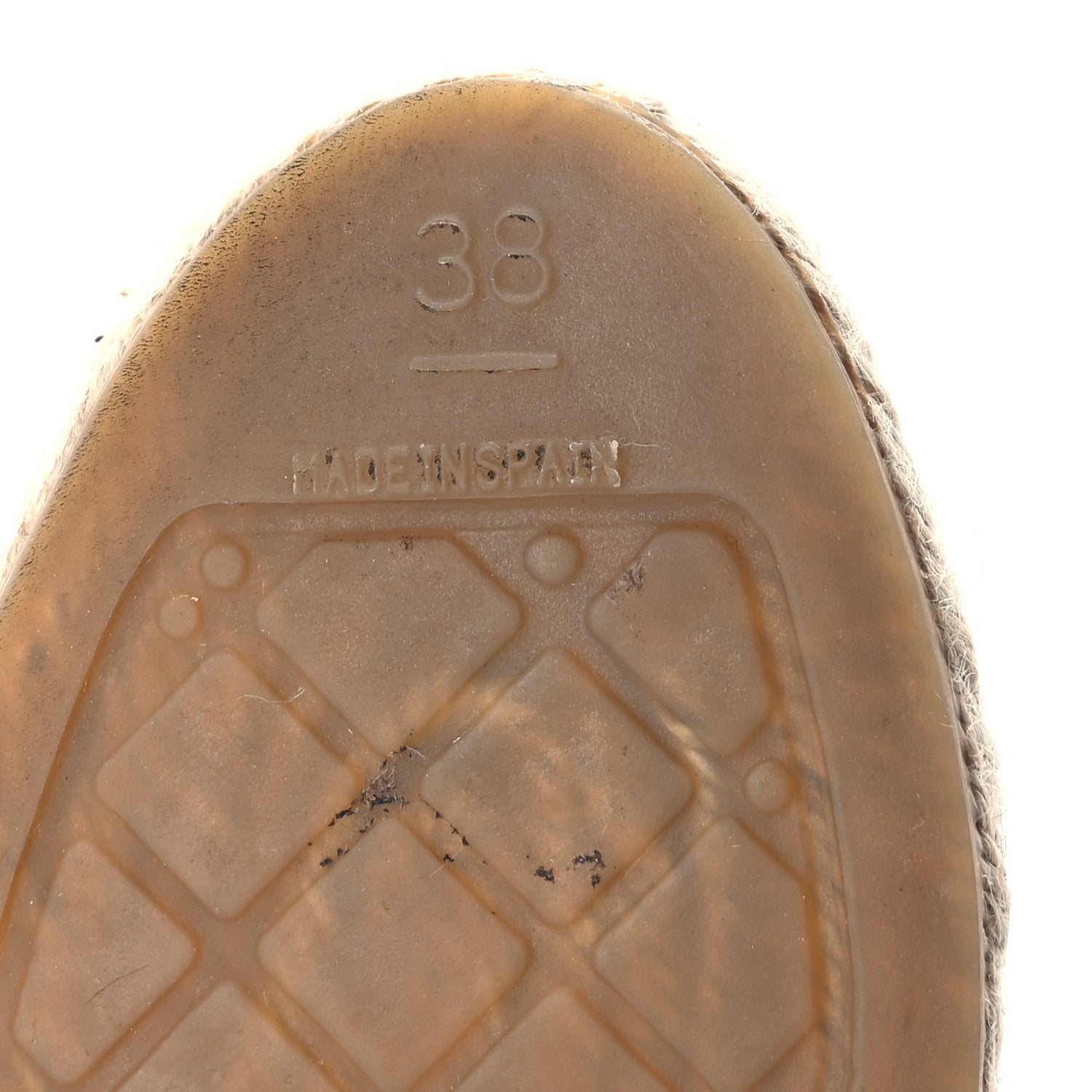 Chanel Laminated Goatskin CC Espadrilles 38  Black 7 of 10