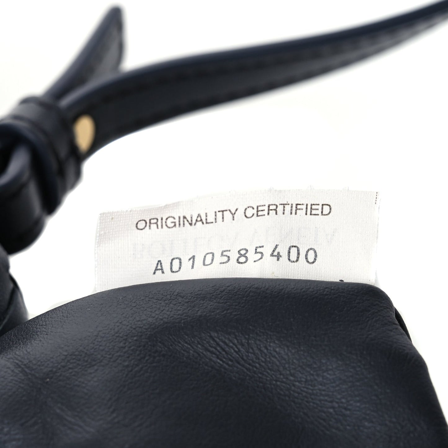 Calfskin Intrecciato Mini Hop Black