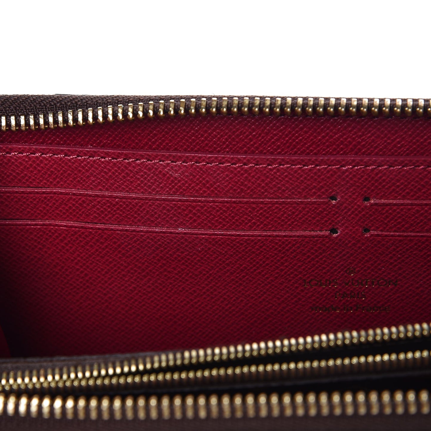 Monogram Clemence Wallet Fuchsia