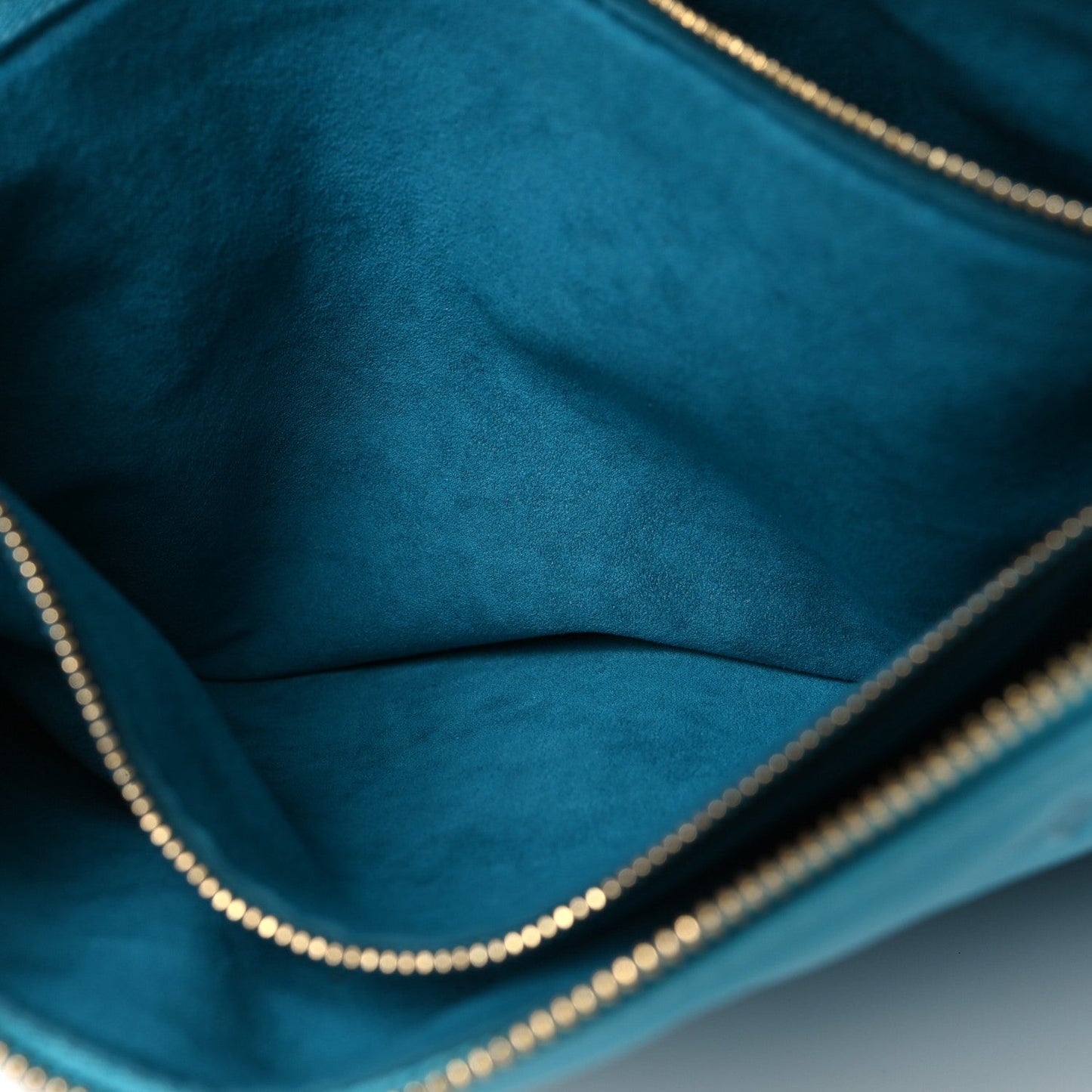 Lambskin Embossed Monogram Coussin PM Turquoise