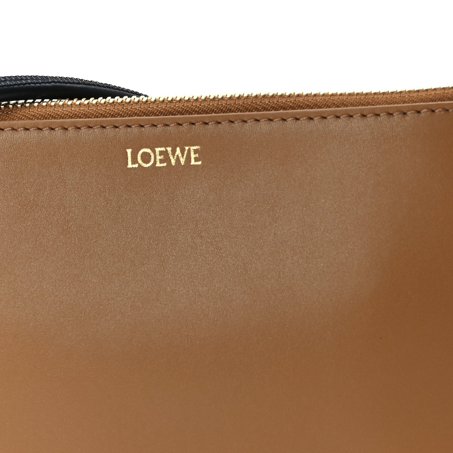 Loewe Nappa Flamenco Knot Pouch Oak Black 5 of 7
